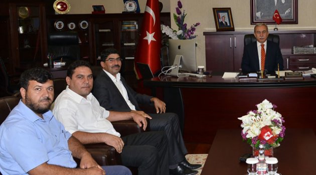 Honamlı yörükleri Vali Büyük’ü ziyaret etti