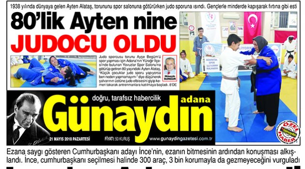 Hüseyin Sungur judocu nineyi dünyaya tanıttı