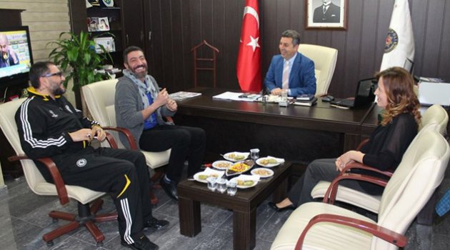 Hüsnü Şenlendirici ile Hakan Altun’dan Emniyet’e ziyaret