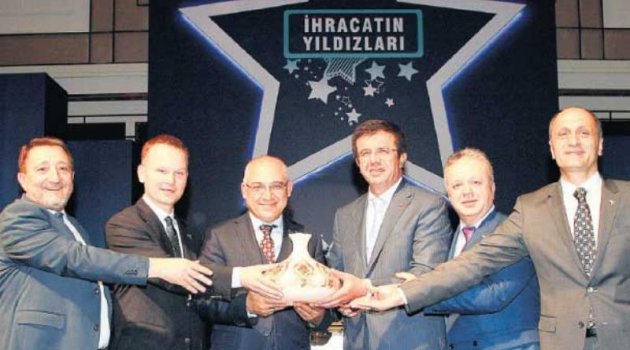 İHRACATÇILARA ÖDÜL YAĞDI...