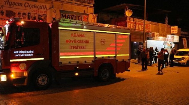 İki şişe benzinle eczane kundaklandı