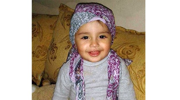 İki yaşındaki Esma oynarken başından vuruldu