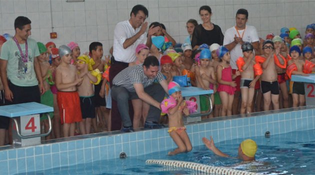 İkinci dönem acemi yüzme kursu başladı