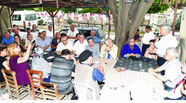 İlçelerde Orhan Sümer heyecanı