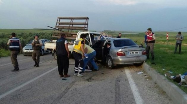 İmamoğlu’nda Trafik Kazası
