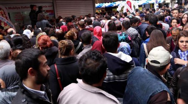 İndirim izdihamı!