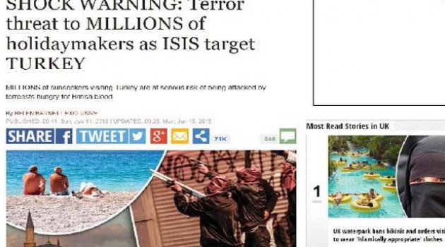 İngiliz gazetesinden şok Türkiye haberi