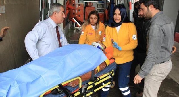 İnşaat işçisi, 6’ncı kattan düşüp ağır yaralandı
