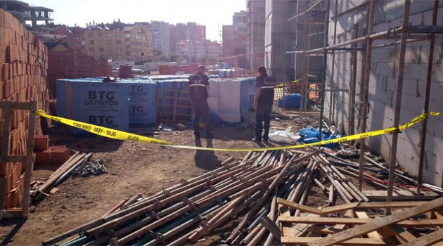 İnşaattan düşen işçi hayatını kaybetti