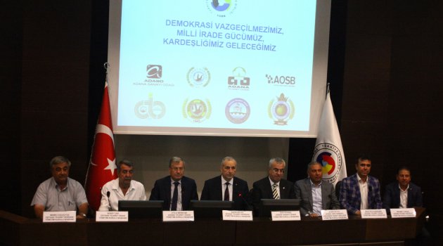 İş dünyası darbeye karşı tek yürek
