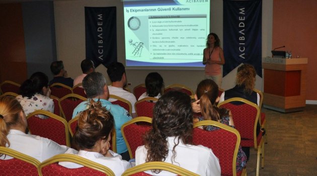 İş sağlığı ve güvenliği eğitimlerini tamamladılar