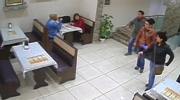 İş vaadiyle dolandırıcılık kamerada