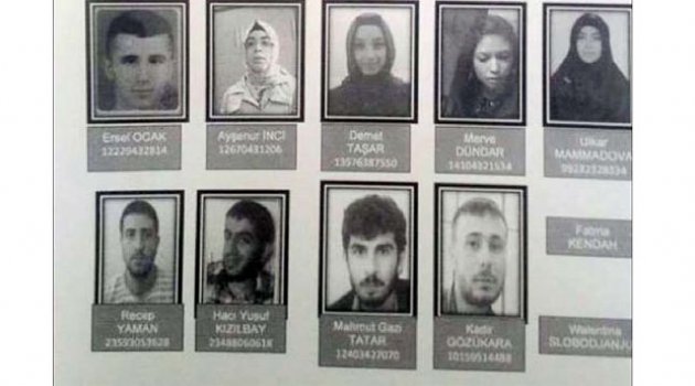 IŞİD'in 21 bombacısı her yerde aranıyor
