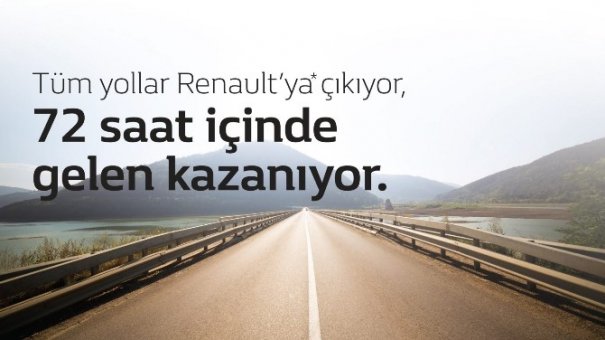 İsotlar’da "72 Saat"lik Renault kampanyası
