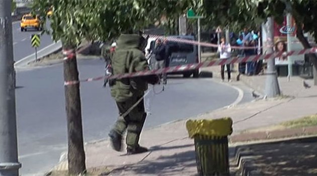 İsrail Başkonsolosluğu önünde şüpheli çanta paniği