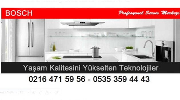 İstanbul Sancaktepe Bosch Onarım ve Bakım Servisi