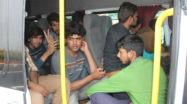 Kaçak göçmenler Adana’da yakalandı