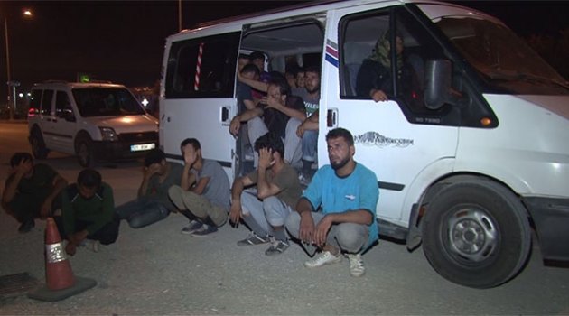 Kaçak Suriyeli mülteciler yakalandı