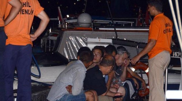 Kaçak teknesi battı: 1ölü, 1 kayıp