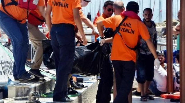 Kaçak teknesi battı; Türk kaptan öldü