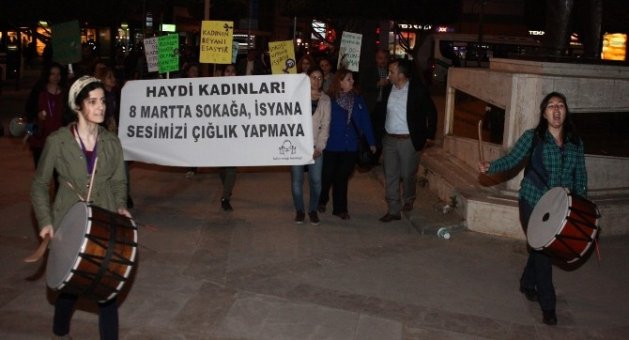 Kadınlardan davullu düdüklü 8 Mart çağrısı