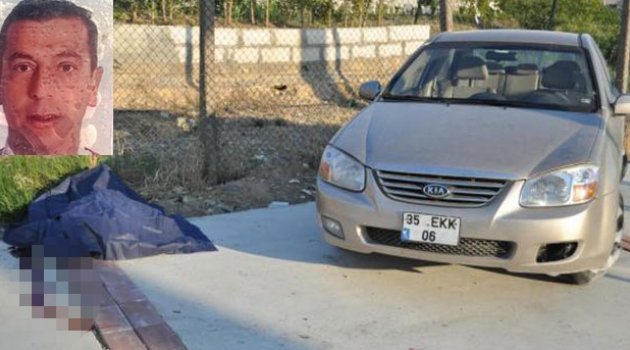 Kaldırımdayken, otomobilin altında can verdi