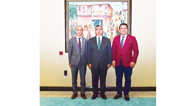 Kalko, Bakan Yılmaz’ı ziyaret etti