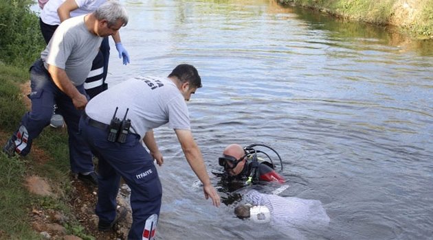Kanalda bulunan cesedin kimliği belirlendi