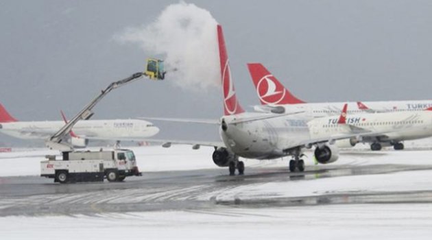 Kar alarmı verildi! İşte iptal edilen uçak seferleri