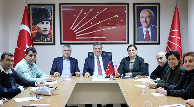 Karalar’dan CHP İl Örgütü’ne ziyaret