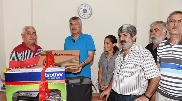 Karalar’dan muhtarlara bilgisayar