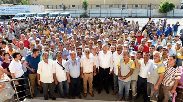 Karalar’dan taşeron işçiye bayram ikramiyesi