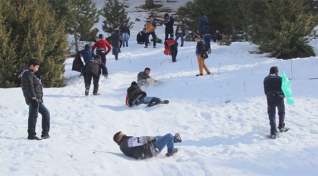 Karne hediyesi kar gezisi