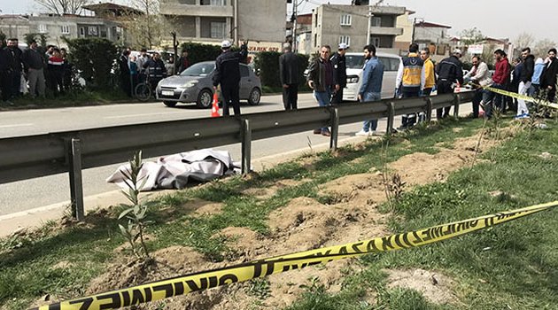 Karşıya geçmek isterken canından oldu