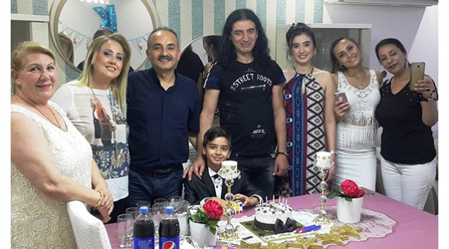 Kasımcan’a doğum gününde  Murat Kekilli sürprizi