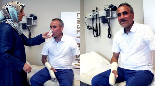 Kaybettiği kolunu değil, ülkesini sordu