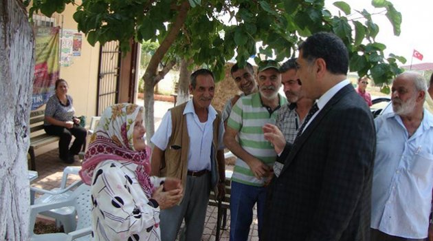 Kaymakam Özkan halkın ayağına gidiyor