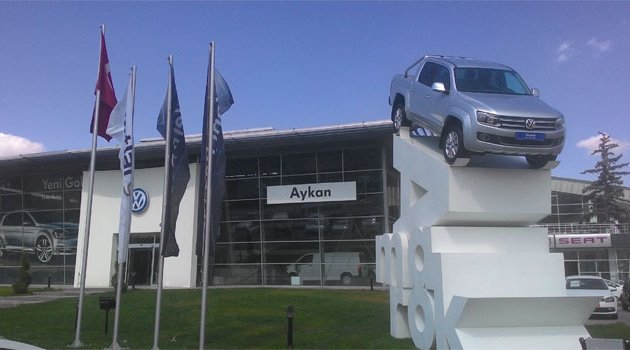 Kayseri’ye Amarok heykeli