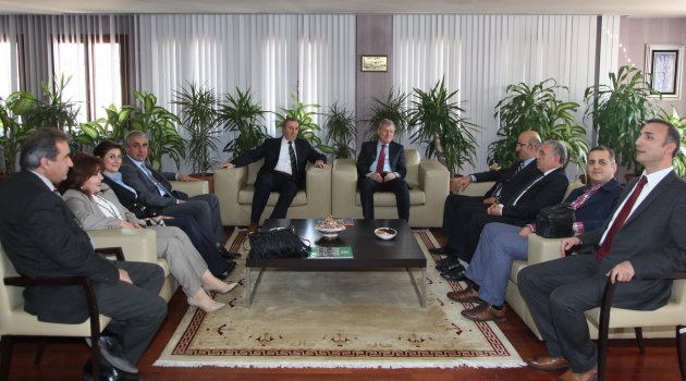 Kayserililerden ATO Başkanı Menevşe’ye ziyaret