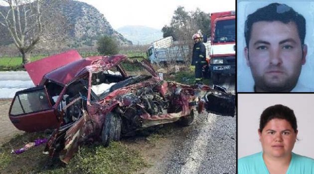 Kazada ölen sürücünün eşi de yaşamını yitirdi
