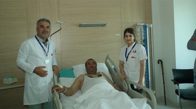 Kıbrıs gazisi artık rahat yürüyebilecek