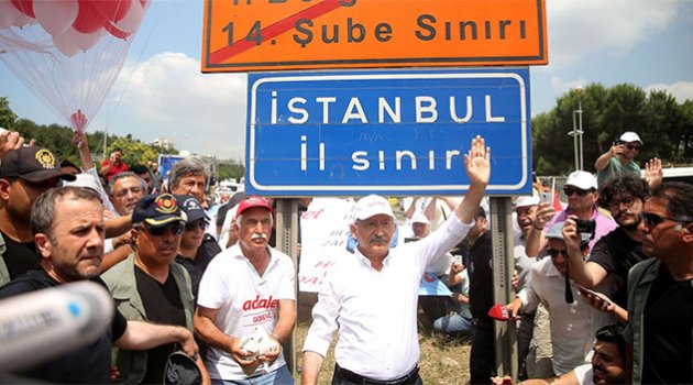 Kılıçdaroğlu, İstanbul'a giriş yaptı