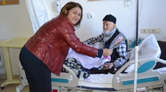 Kimsesiz hastadan Karaköse’ye nazar duası