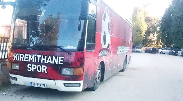 Kiremithanespor’a özel tasarım otobüs