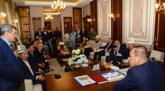 Kırgız heyetten Sözlü’ye ziyaret