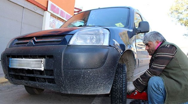 Kış lastiği uygulaması başladı