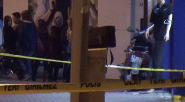 Kız yurdu önünde bomba alarmı!