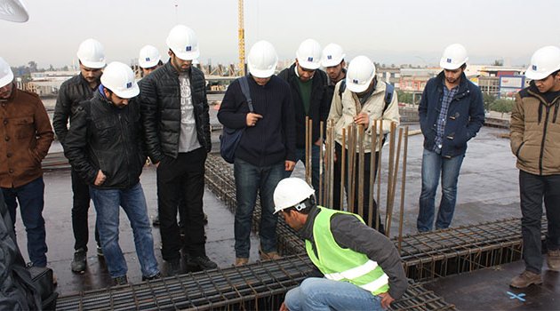 Kiza İş Merkezi genç mühendislere ders konusu oldu