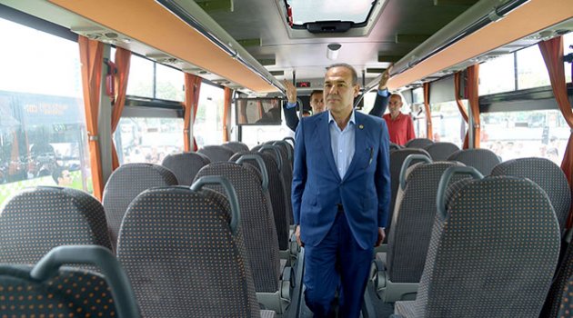 Kızıldağ’a klimalı belediye otobüsleri seferde
