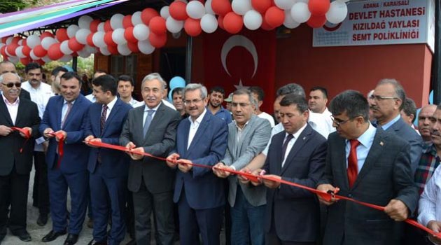 Kızıldağ semt polikliniği açıldı